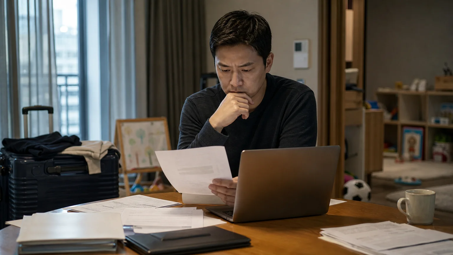 이혼·위자료·양육권 청구를 받은 경위