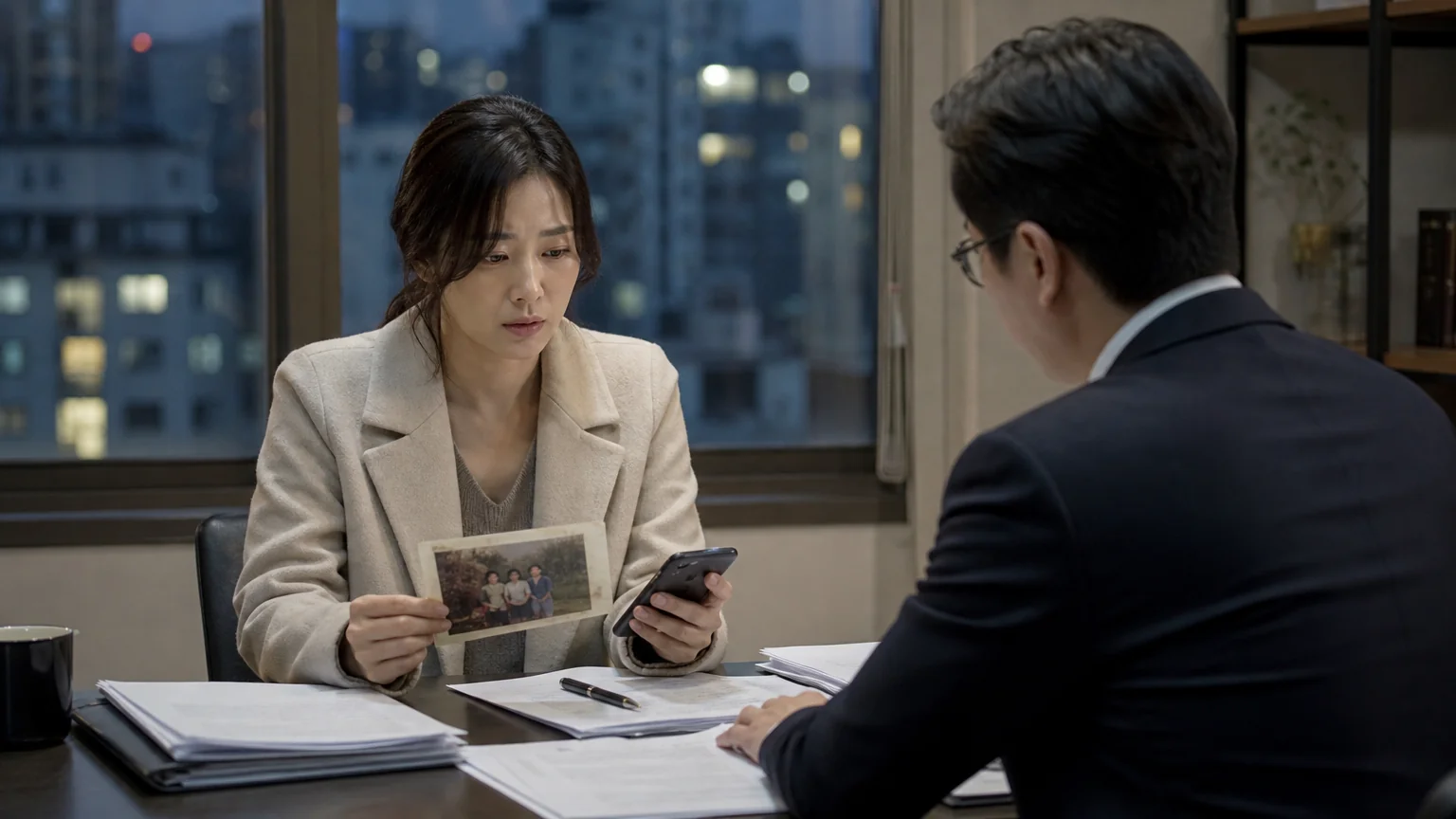 장기별거와 소재불명 배우자에 대한 이혼 청구 경위
