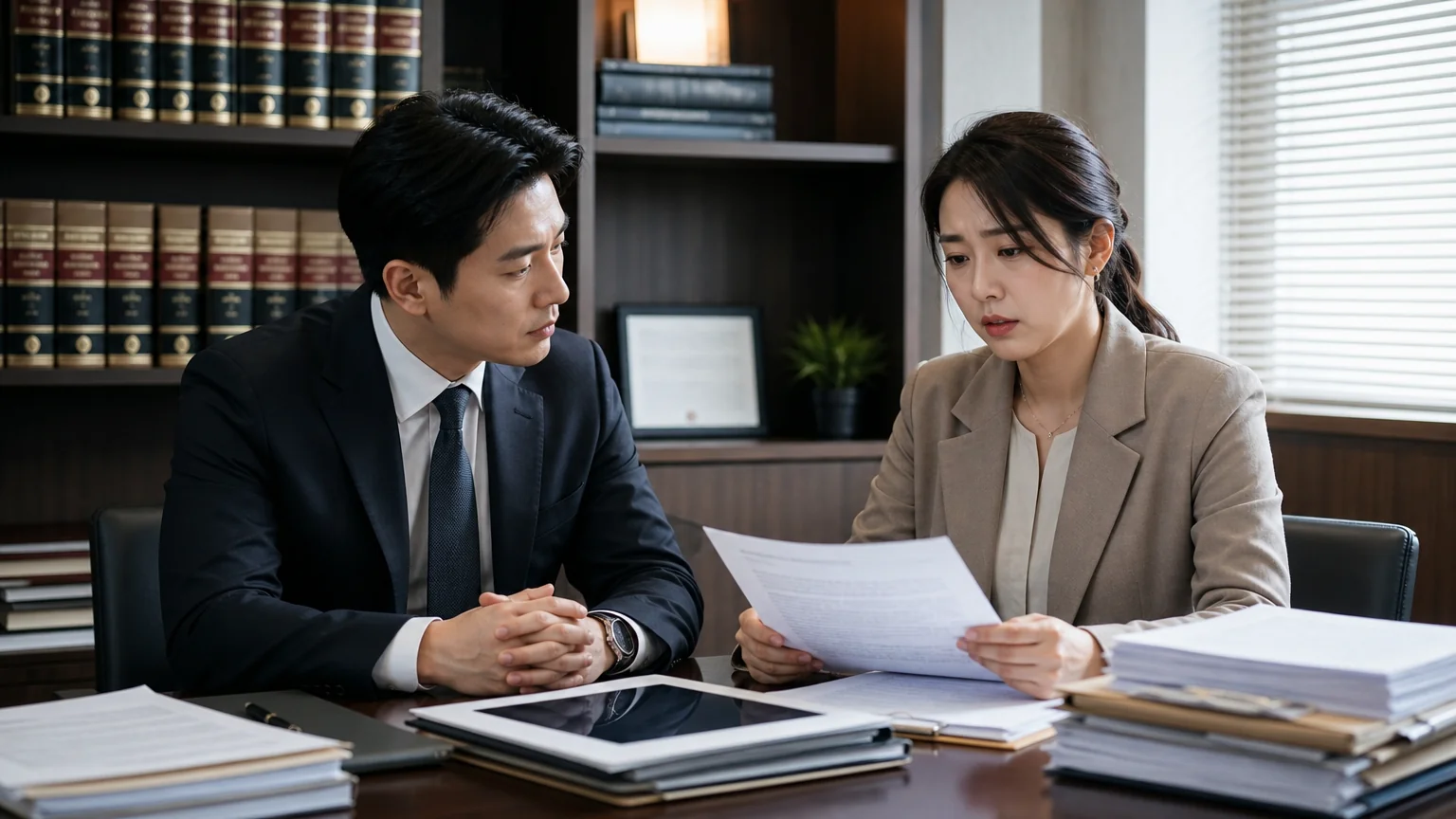 이혼 및 위자료 청구 후 제기된 항소