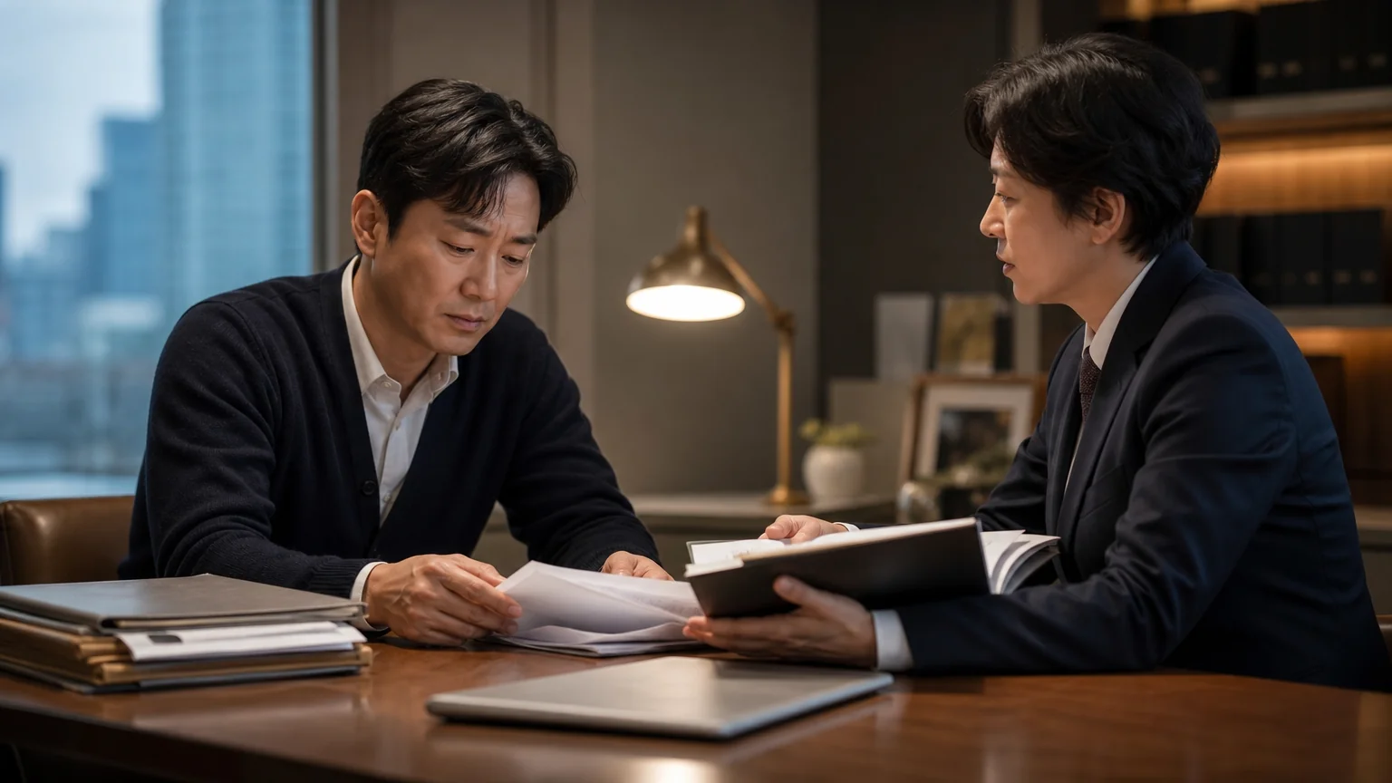 이혼소송을 제기한 뒤 상대방의 반소와 불복까지 이어진 경위