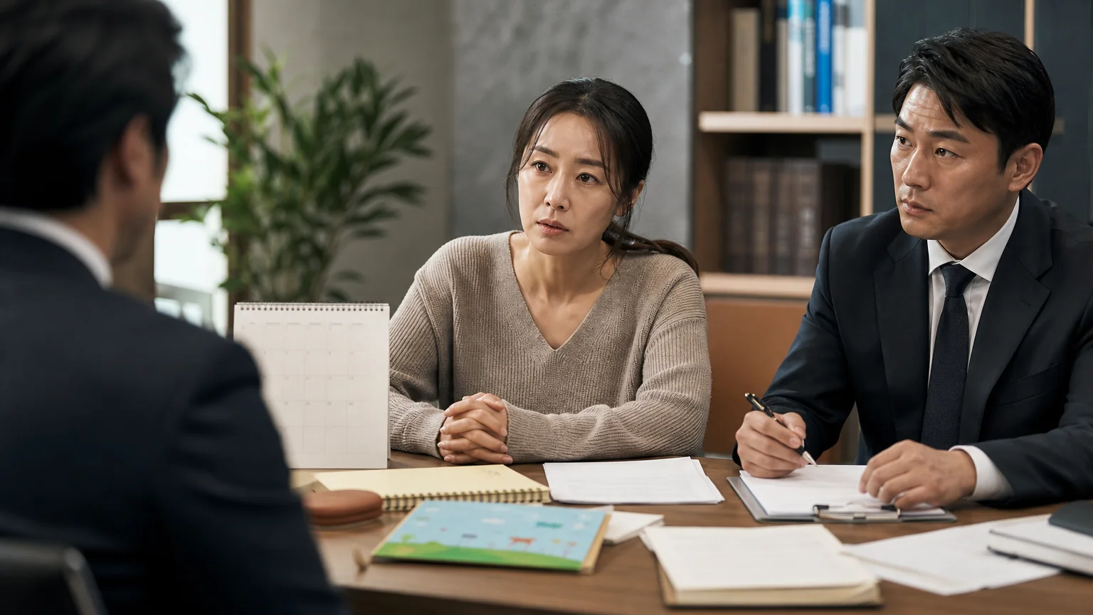 이혼조정을 신청하게 된 경위